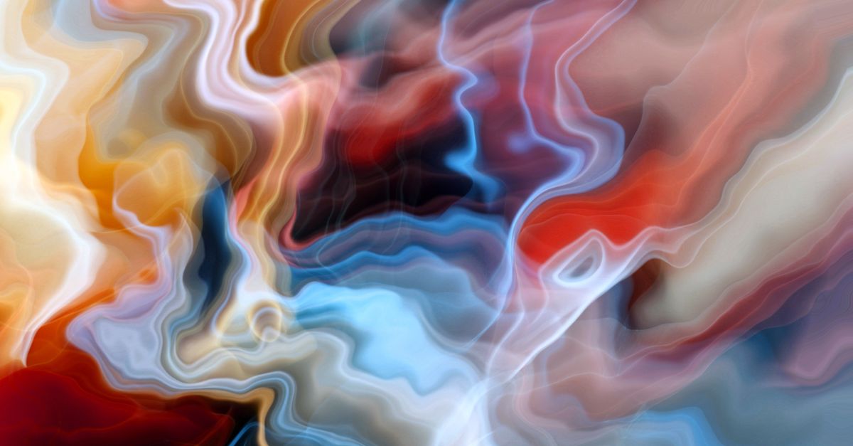 Visualización abstracta del movimiento de un fluido que representa la complejidad de los problemas que resuelve la inteligencia artificial.